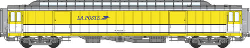 REE Modeles VB-038 - French SNCF Post Wagon OCEM 21,6m Allège – PEZ
